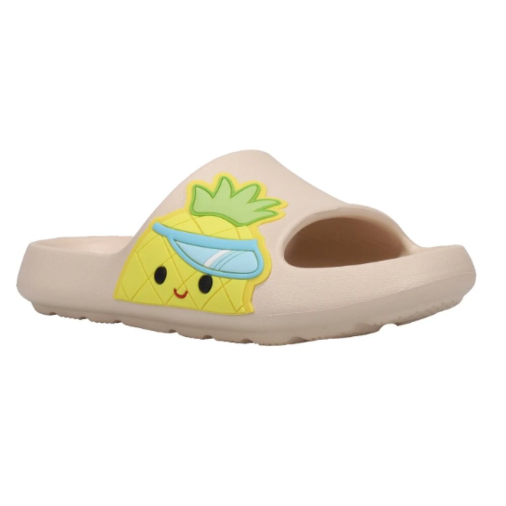 Squishmallows Kids Maui the Pineapple Slide Sandal - Size 4-5 - NWT